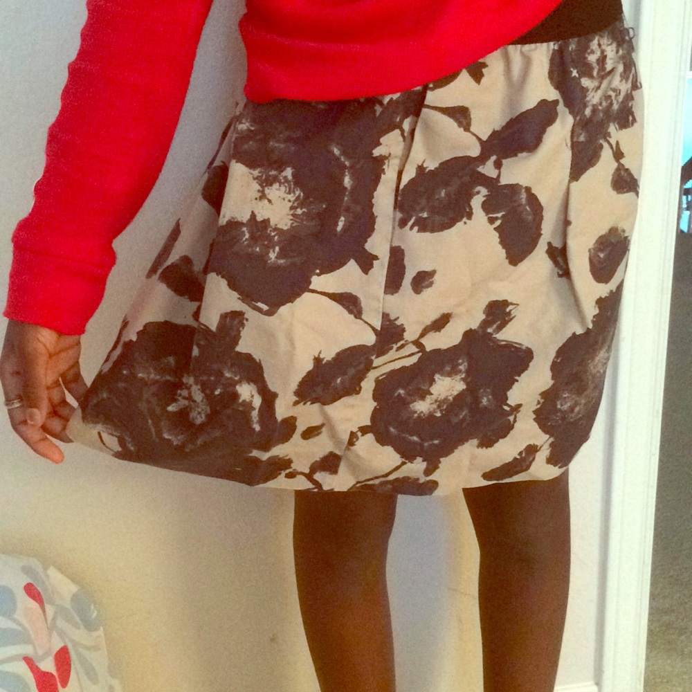 J. Crew Poppy Midi Skirt